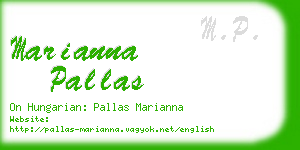 marianna pallas business card